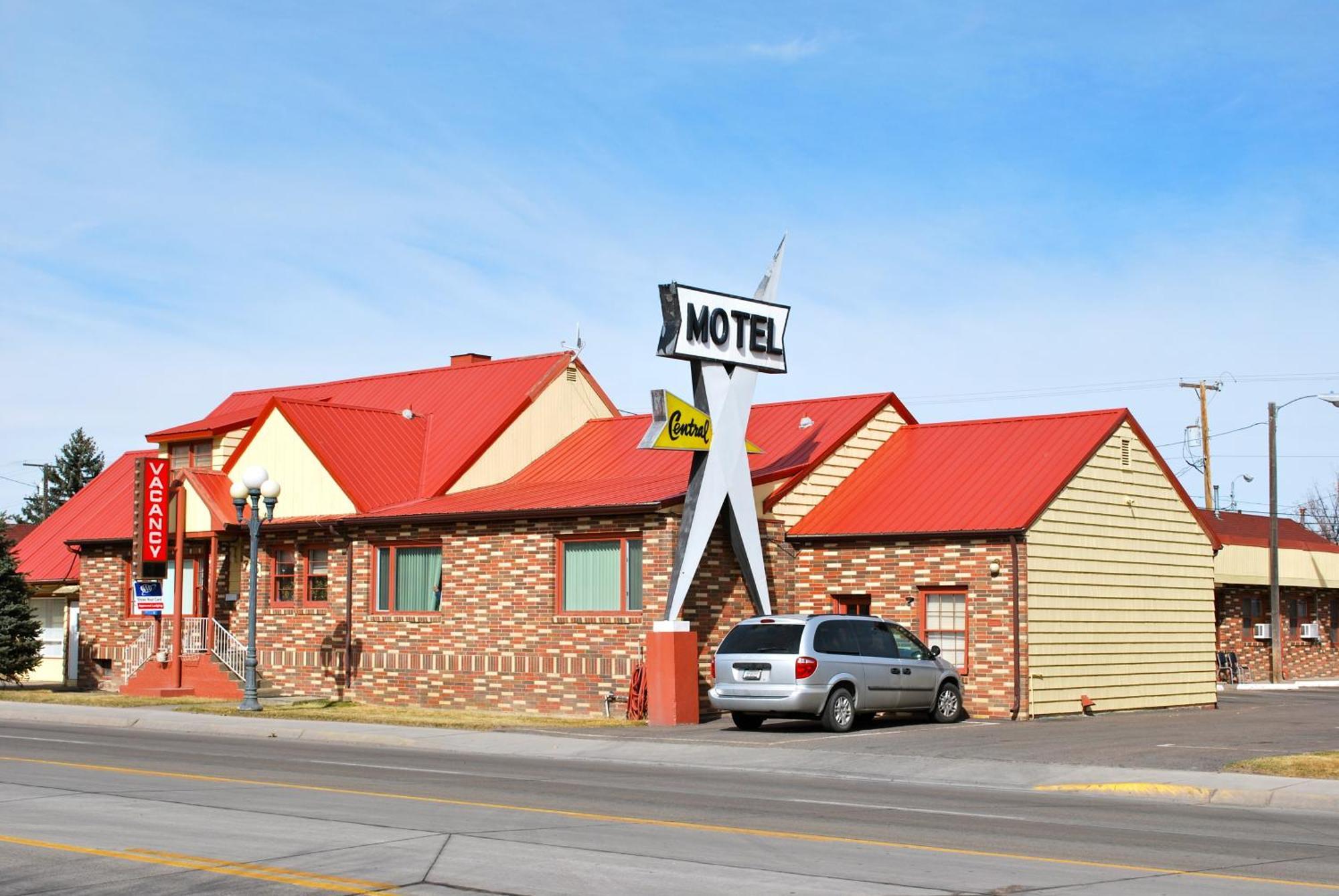 Central Motel Great Falls Eksteriør billede